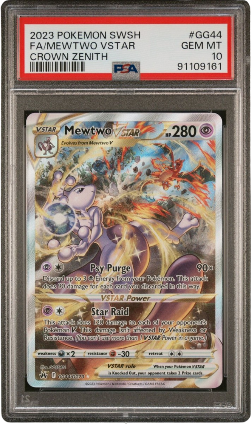 Mewtwo VSTAR PSA Graded Card